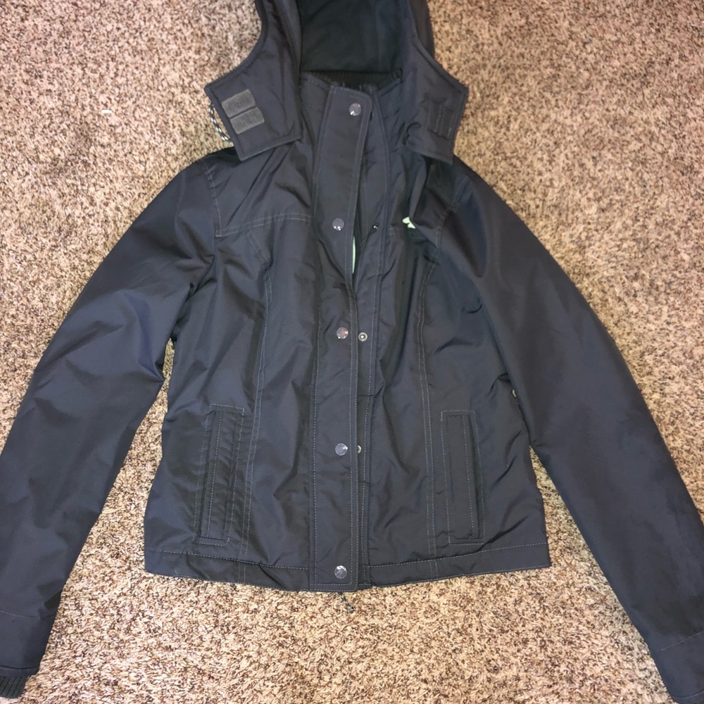 Grey hollister coat